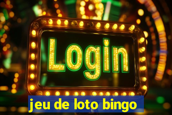 jeu de loto bingo