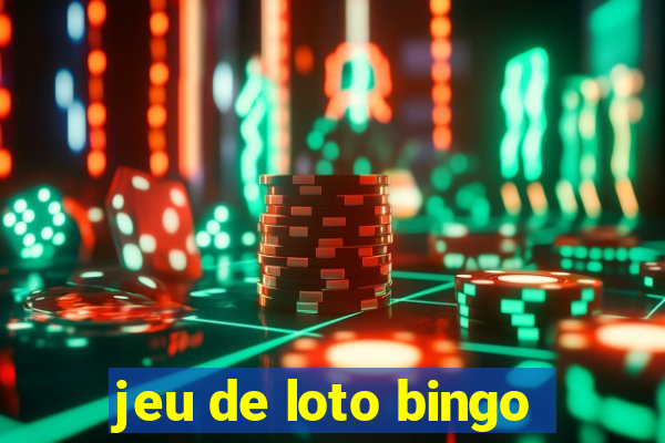 jeu de loto bingo