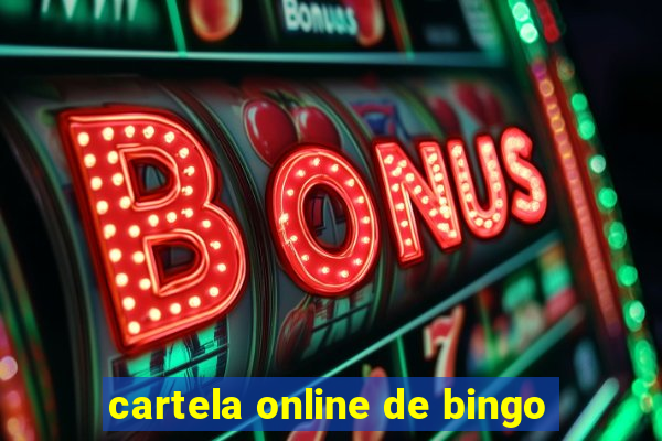 cartela online de bingo