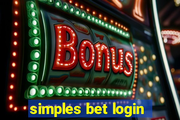 simples bet login