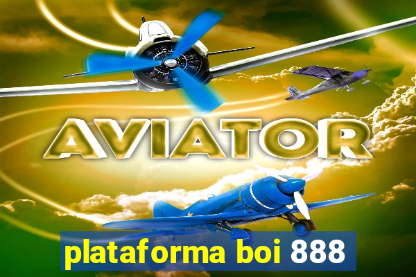 plataforma boi 888