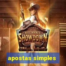 apostas simples