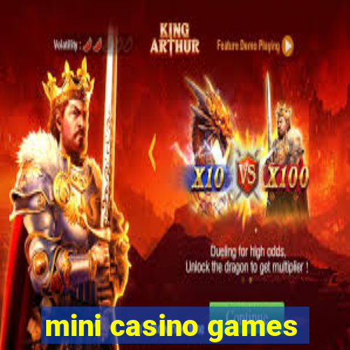 mini casino games