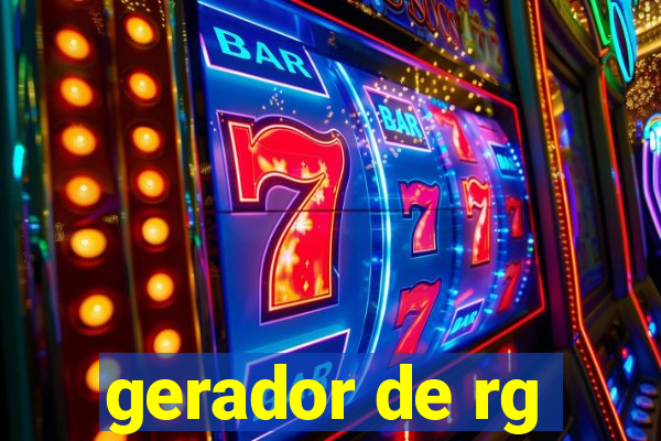 gerador de rg