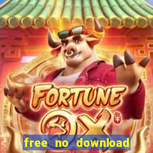 free no download slot machines