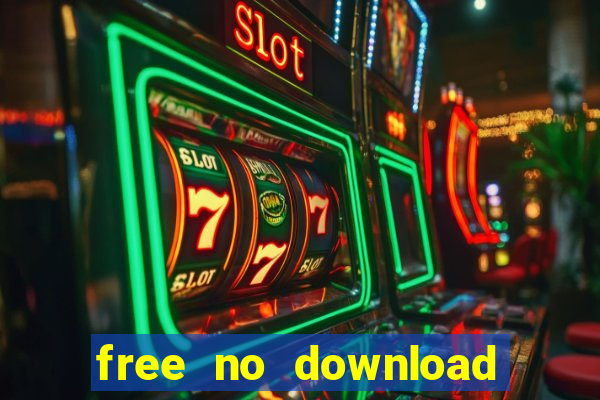 free no download slot machines