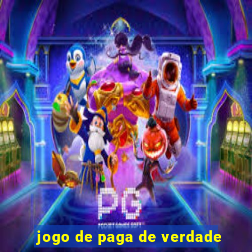 jogo de paga de verdade