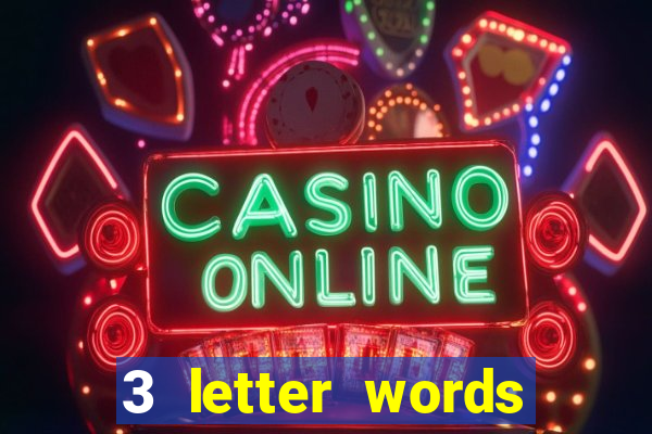 3 letter words from casino