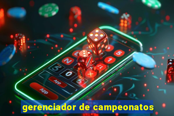 gerenciador de campeonatos