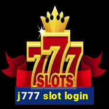 j777 slot login