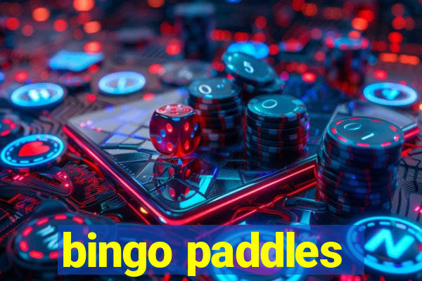 bingo paddles