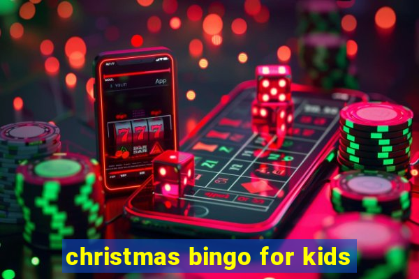 christmas bingo for kids