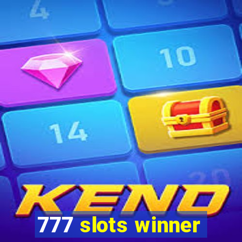 777 slots winner