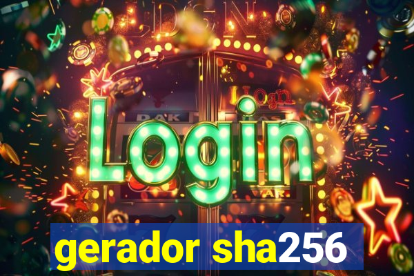 gerador sha256