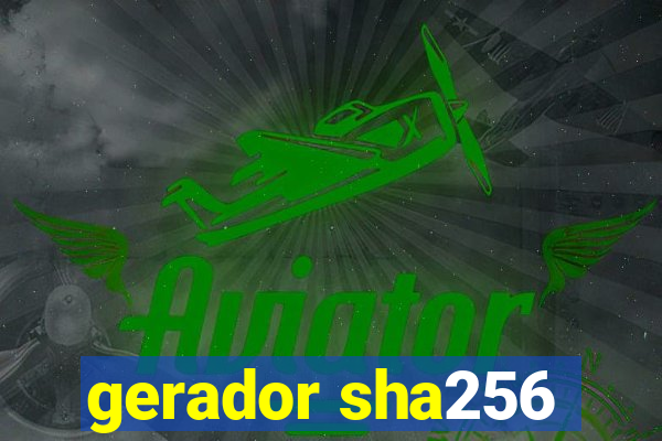 gerador sha256