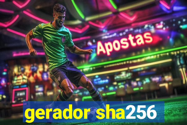 gerador sha256