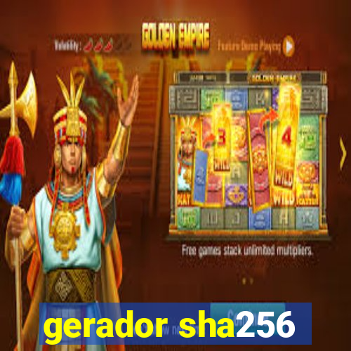 gerador sha256