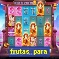 frutas para imprimir e recortar