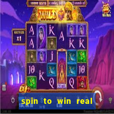 spin to win real cash game