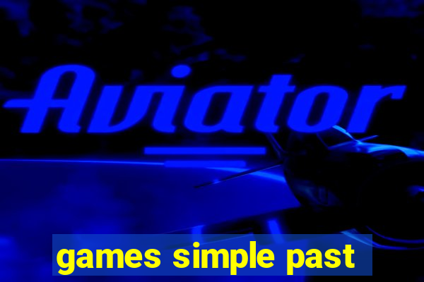 games simple past