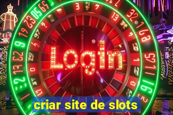 criar site de slots