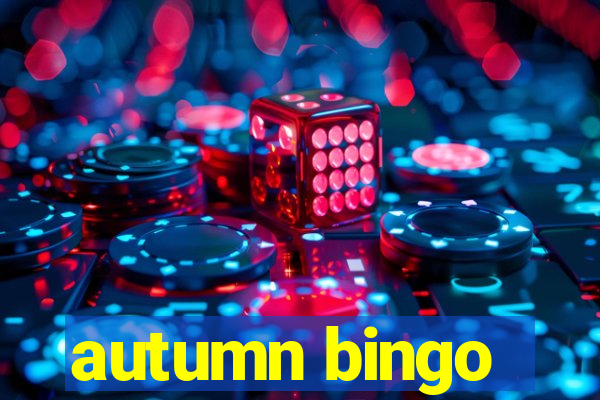 autumn bingo