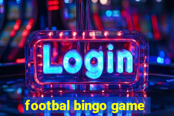 footbal bingo game