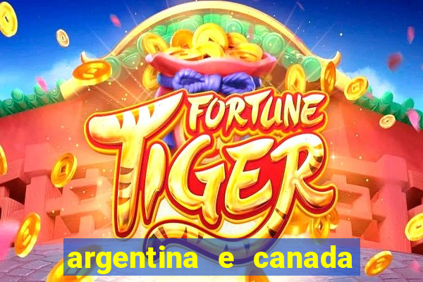 argentina e canada ao vivo