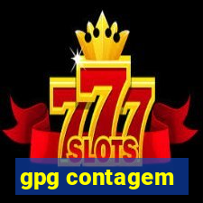 gpg contagem