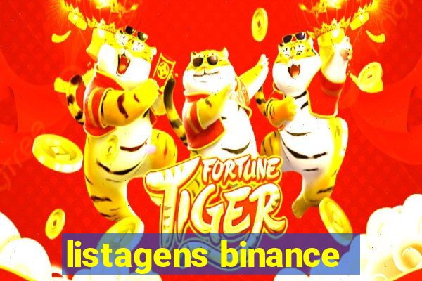 listagens binance