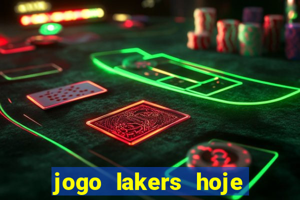 jogo lakers hoje ao vivo