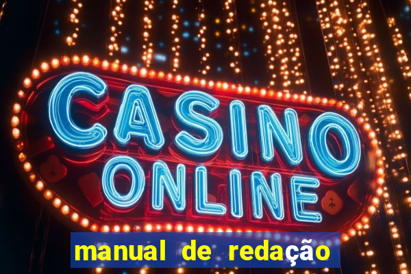 manual de redação folha pdf download