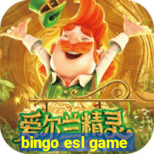 bingo esl game