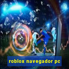 roblox navegador pc