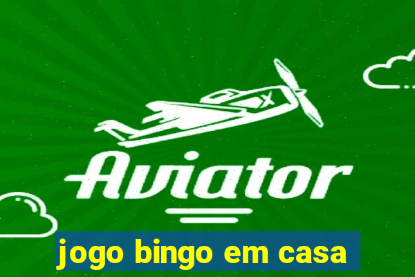 jogo bingo em casa