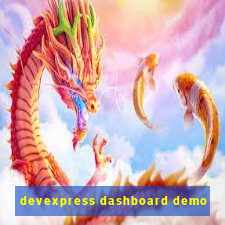 devexpress dashboard demo