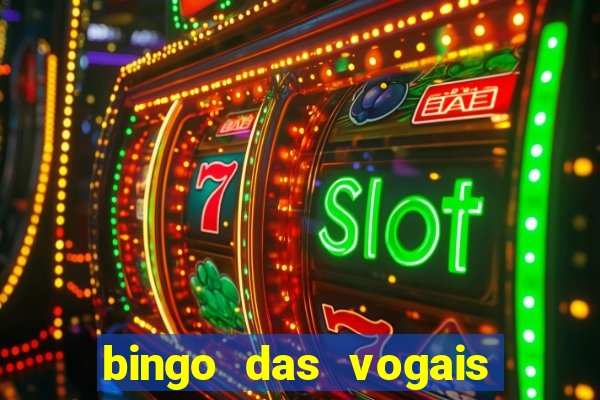 bingo das vogais colorido para imprimir