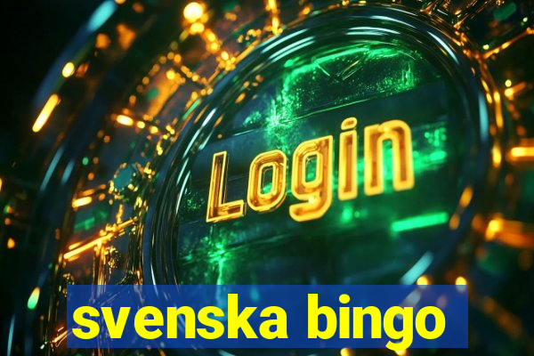 svenska bingo