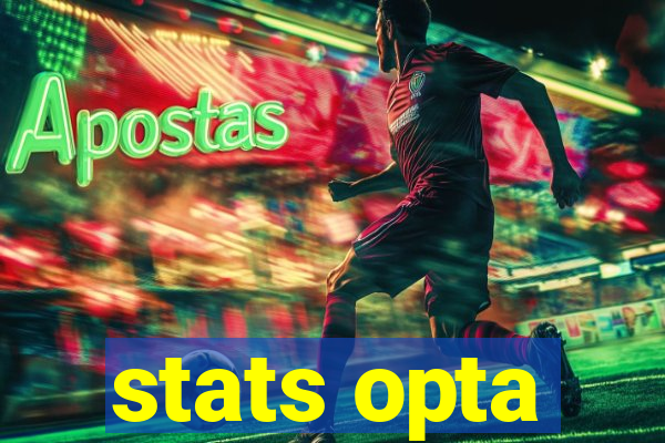 stats opta