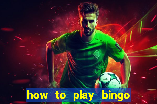 how to play bingo for money