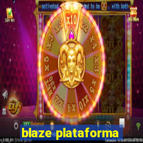 blaze plataforma