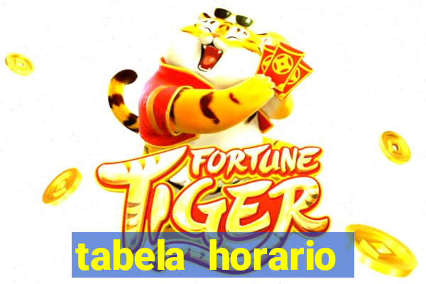 tabela horario pagante fortune tiger