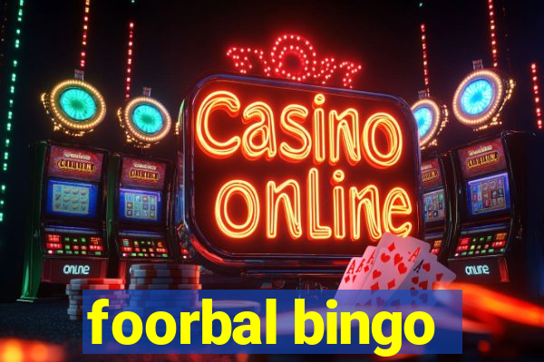 foorbal bingo