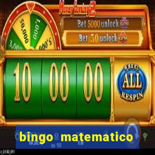 bingo matematico para ensino medio