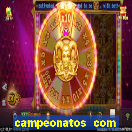 campeonatos com mais escanteios