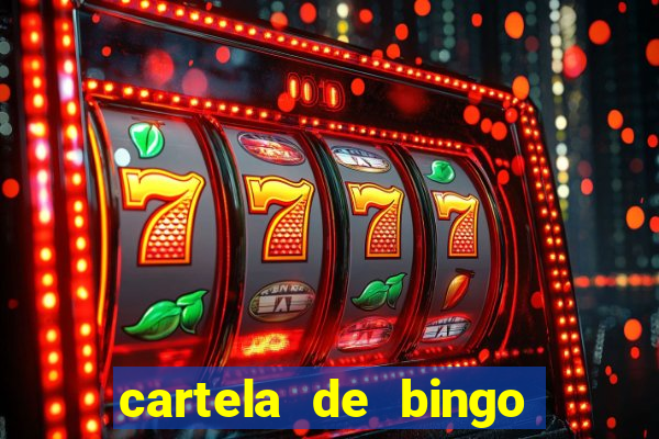 cartela de bingo ate 75