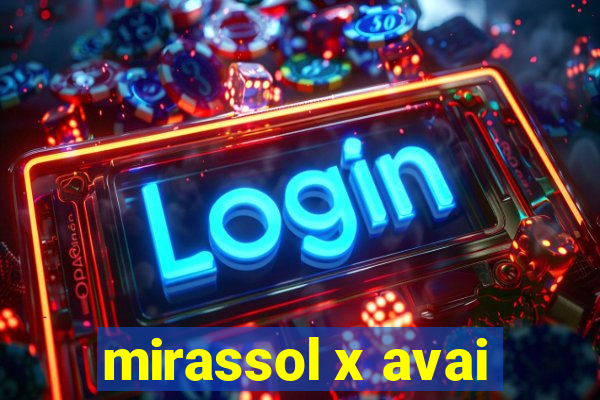 mirassol x avai