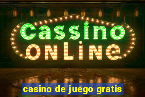 casino de juego gratis