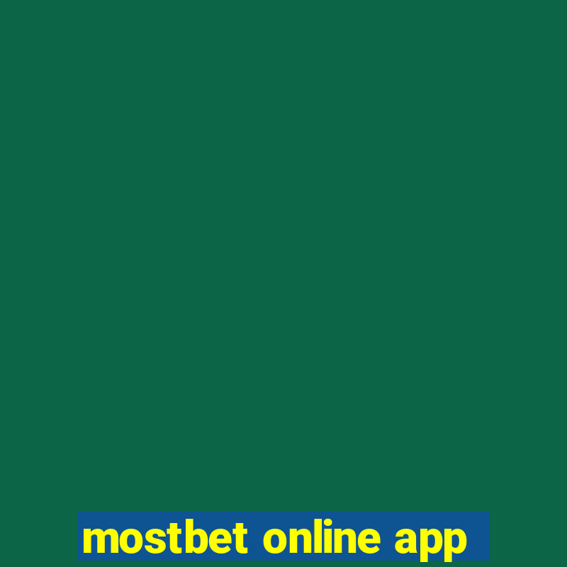 mostbet online app