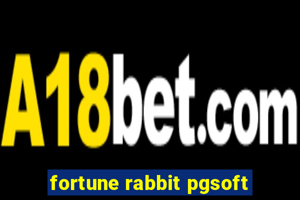 fortune rabbit pgsoft